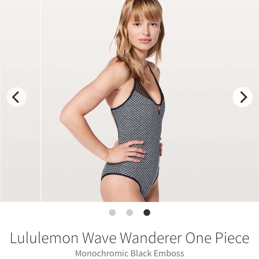 Lululemon wave wanderer one piece swimsuit